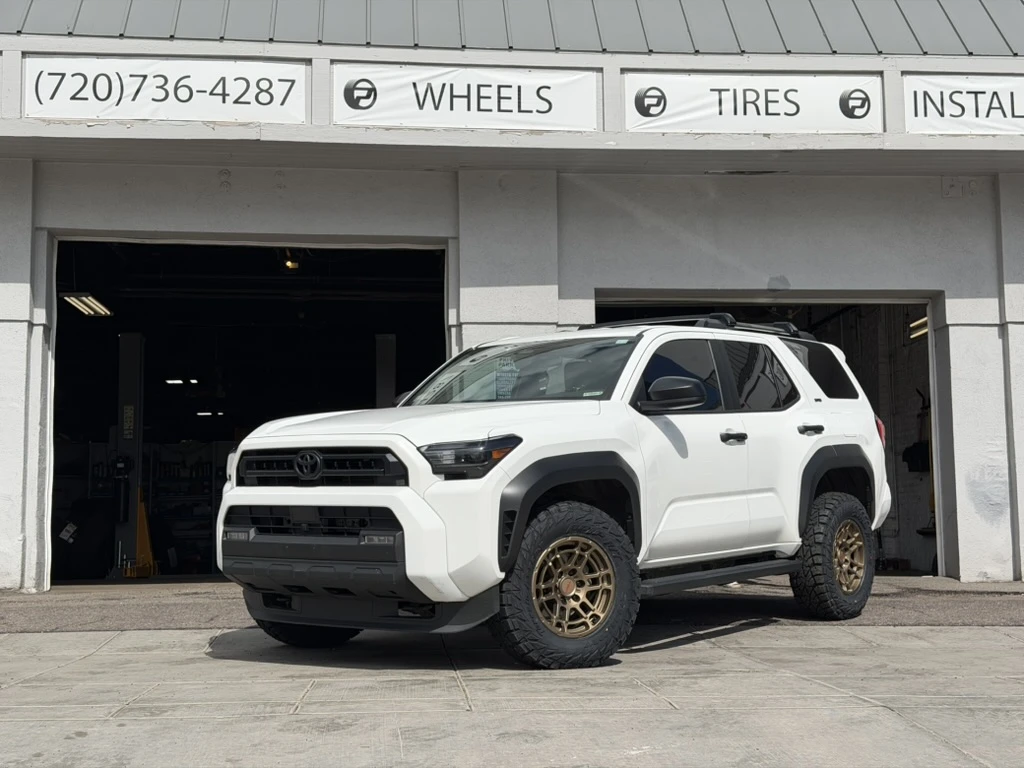 Replica Wheels 17" TRD Pro 305 Bronze Aftermarket Wheel on 2026 Toyota 4Runner