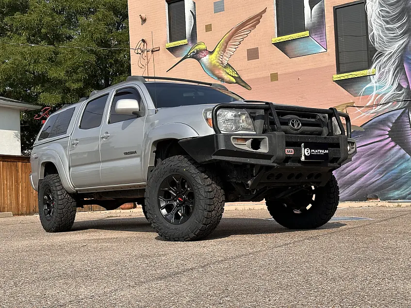 2012 Toyota Tacoma with Replica Wheels 17" TRD Pro 308 Black Rims
