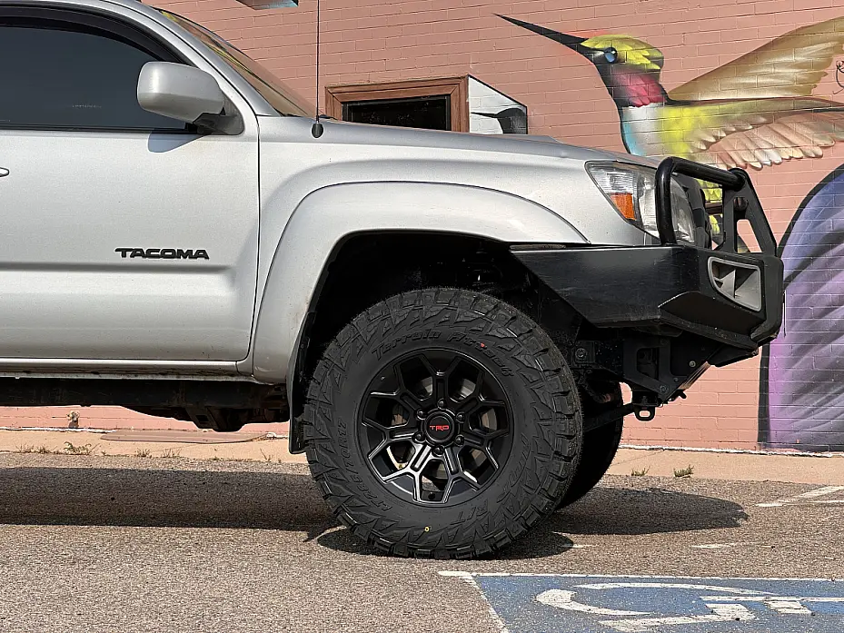 2012 Toyota Tacoma with Replica Wheels 17" TRD Pro 308 Black Wheels