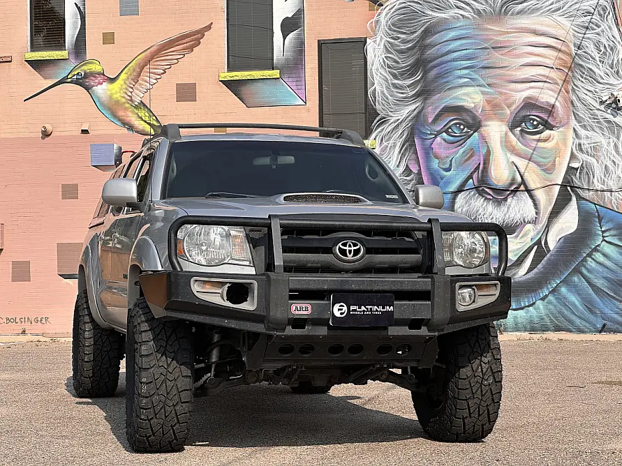 2012 Toyota Tacoma with Black Replica Wheels 17" TRD Pro 308 Rims