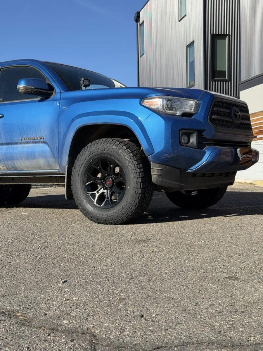 2020 Toyota Tacoma with Replica Wheels 17" TRD Pro 308 Black Wheels