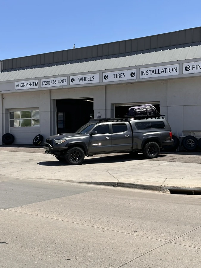2022 Toyota Tacoma with Replica Wheels 17" TRD Pro 308 Black Wheels