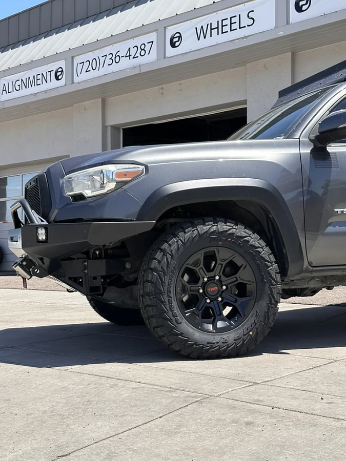 2022 Toyota Tacoma Replica Wheels 17" TRD Pro 308 Black Wheel