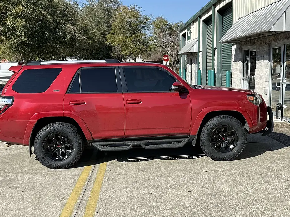 Replica Wheels 17" TRD Pro 308 Black on 2023 Toyota 4Runner