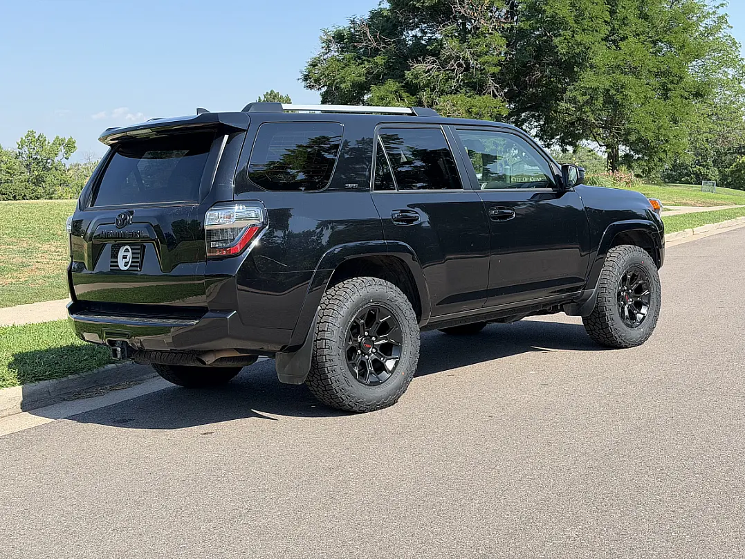 2024 Toyota 4Runner Equipped with Replica Wheels 17" TRD Pro 308 Black