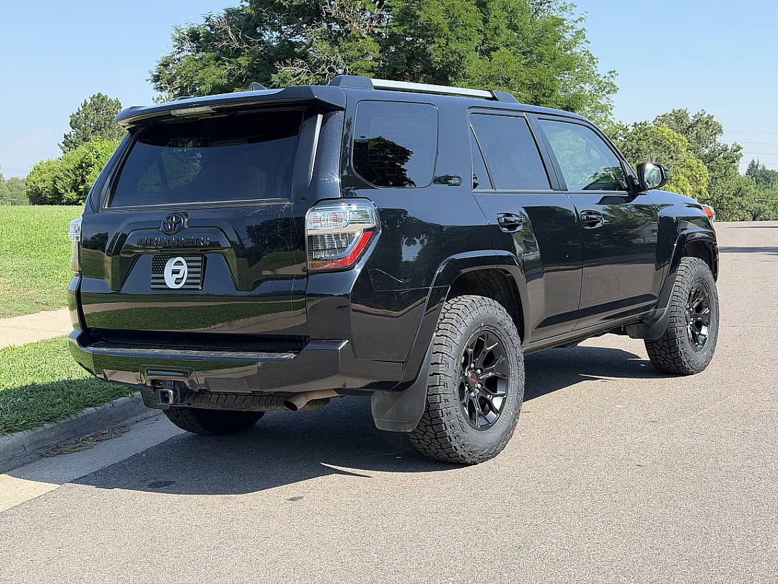 2024 Toyota 4Runner with Replica Wheels 17" TRD Pro 308 Black Rims
