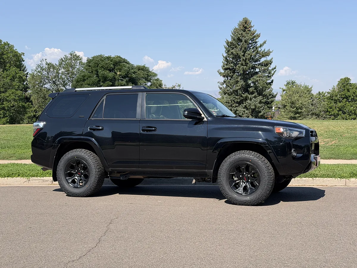 Replica Wheels 17" TRD Pro 308 Black on 2024 Toyota 4Runner