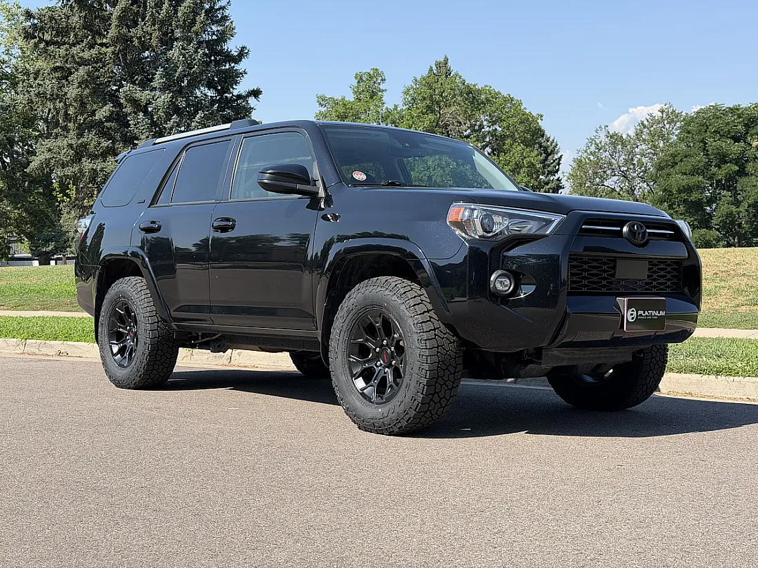 Replica Wheels Black 17" TRD Pro 308 Wheel on 2024 Toyota 4Runner
