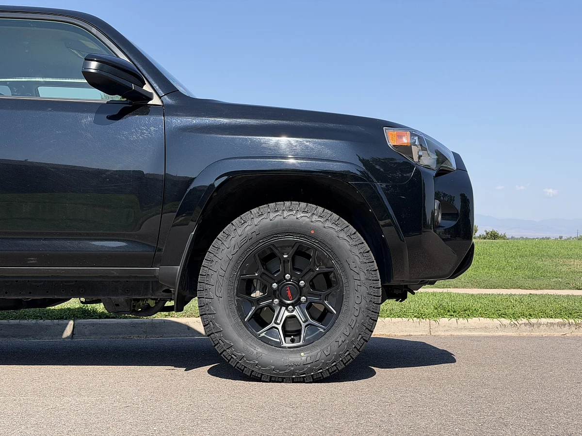 2024 Toyota 4Runner Replica Wheels 17" TRD Pro 308 Black Wheel