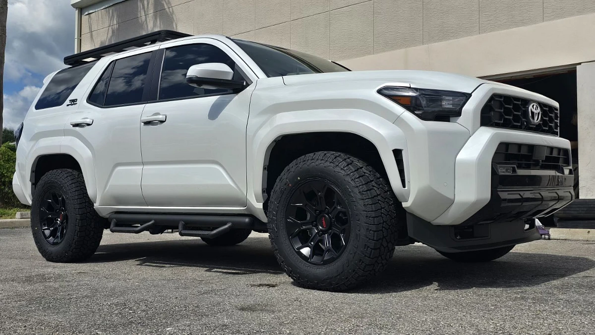 Replica Wheels 17" TRD Pro 308 Black on 2025 Toyota 4Runner