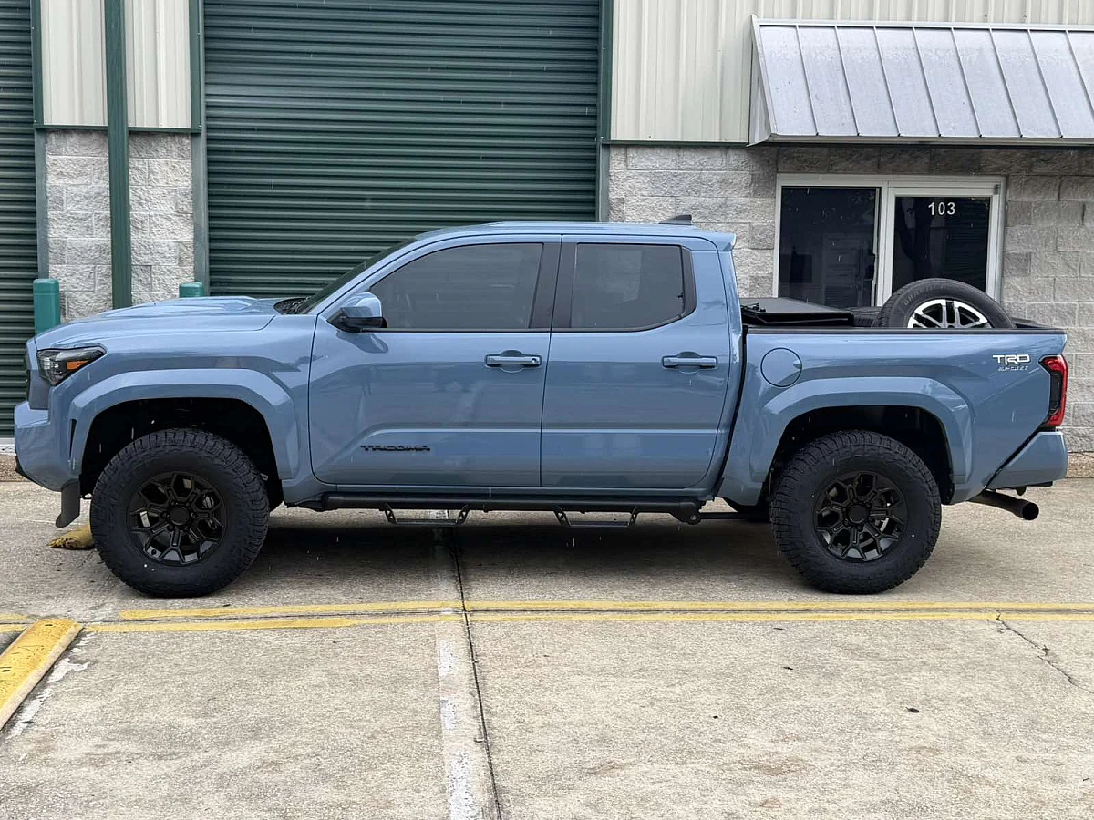 Replica Wheels 17" TRD Pro 308 — Black on 2025 Toyota Tacoma
