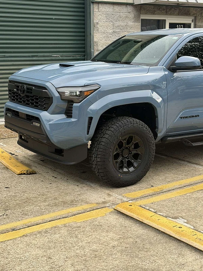2025 Toyota Tacoma Replica Wheels 17" TRD Pro 308 Black Wheel