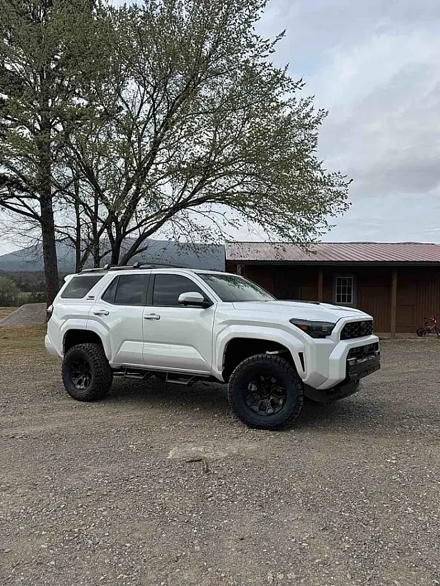 2026 Toyota 4Runner with Replica Wheels 17" TRD Pro 308 Black Rims