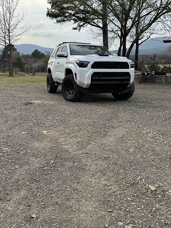 Black Replica Wheels 17" TRD Pro 308 on 2026 Toyota 4Runner