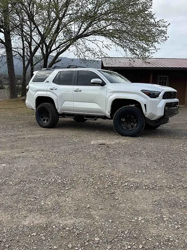 Replica Wheels 17" TRD Pro 308 Black on 2026 Toyota 4Runner