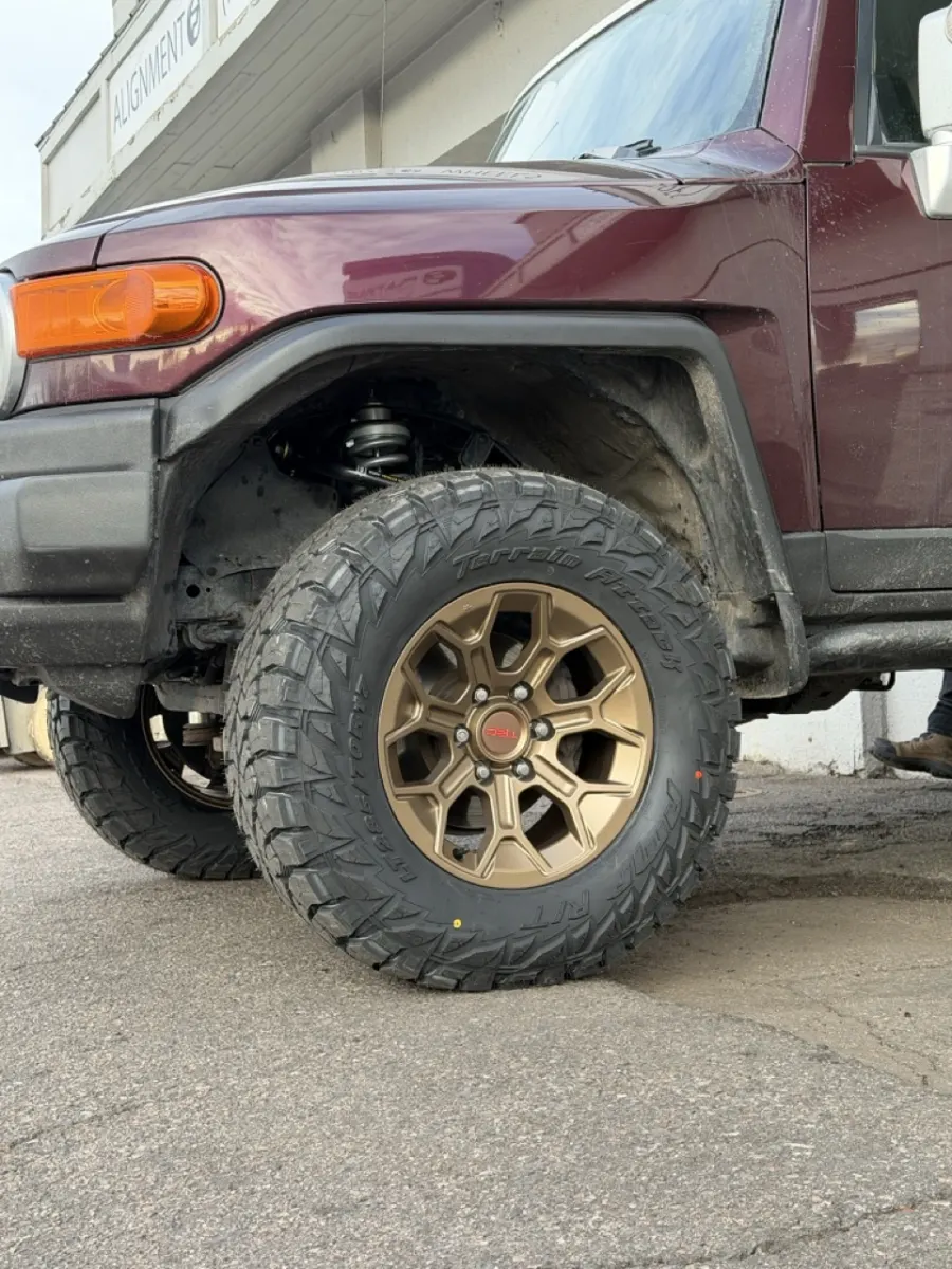 Replica Wheels 17" TRD Pro 308 Wheels in Bronze for 2009 Toyota FJ Cruiser