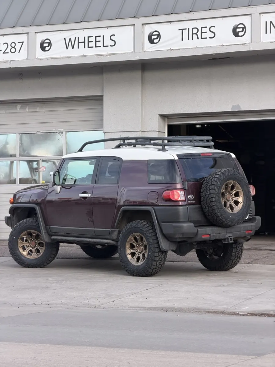 2009 Toyota FJ Cruiser with Bronze Replica Wheels 17" TRD Pro 308 Rims
