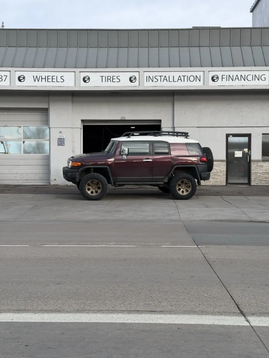 Bronze Replica Wheels 17" TRD Pro 308 on 2009 Toyota FJ Cruiser