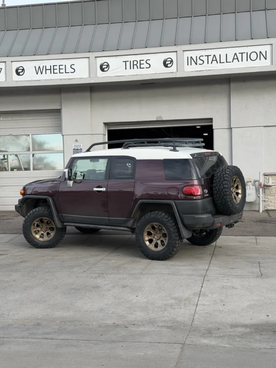 Replica Wheels Bronze 17" TRD Pro 308 Wheel on 2009 Toyota FJ Cruiser