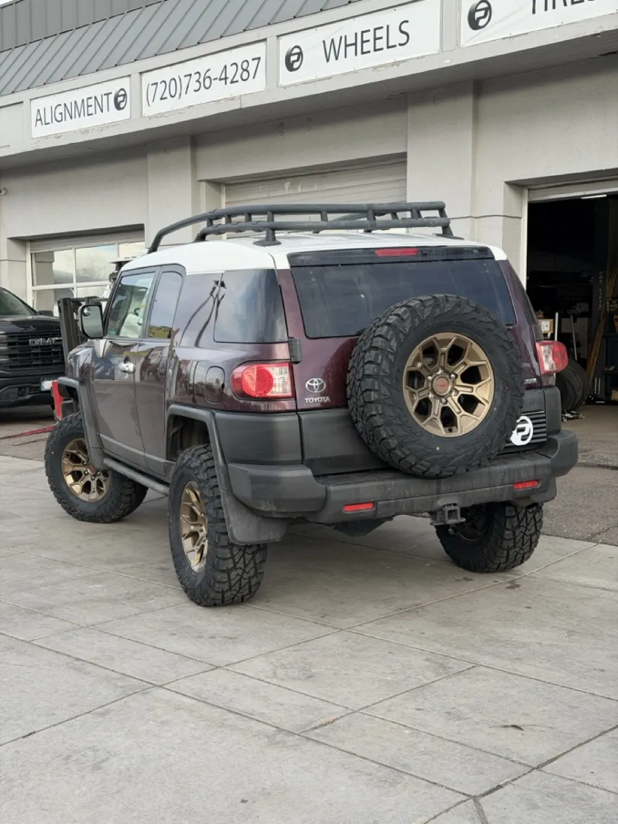 2009 Toyota FJ Cruiser Running Replica Wheels 17" TRD Pro 308 Bronze
