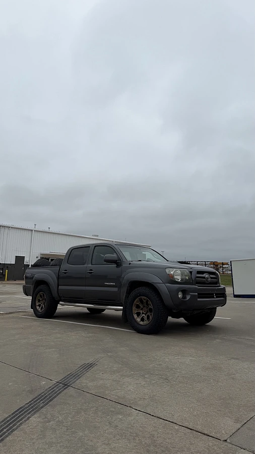 Bronze Replica Wheels 17" TRD Pro 308 on 2009 Toyota Tacoma