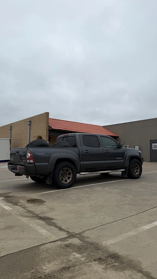 Replica Wheels 17" TRD Pro 308 Bronze on 2009 Toyota Tacoma