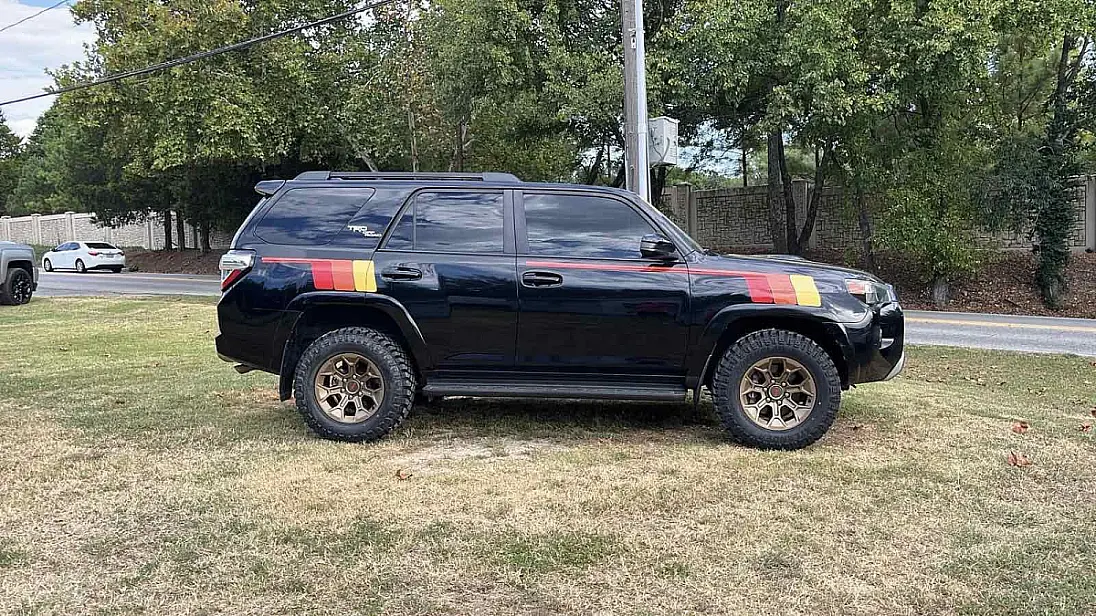 2023 Toyota 4Runner with Replica Wheels 17" TRD Pro 308 Bronze Rims
