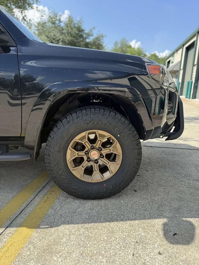 Replica Wheels 17" TRD Pro 308 Bronze Rim on 2023 Toyota 4Runner