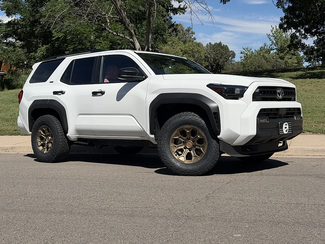 Replica Wheels 17" TRD Pro 308 — Bronze on 2026 Toyota 4Runner
