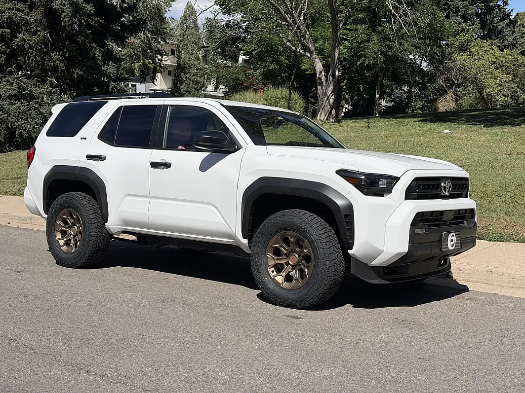 Replica Wheels 17" TRD Pro 308 Bronze Aftermarket Wheel on 2026 Toyota 4Runner