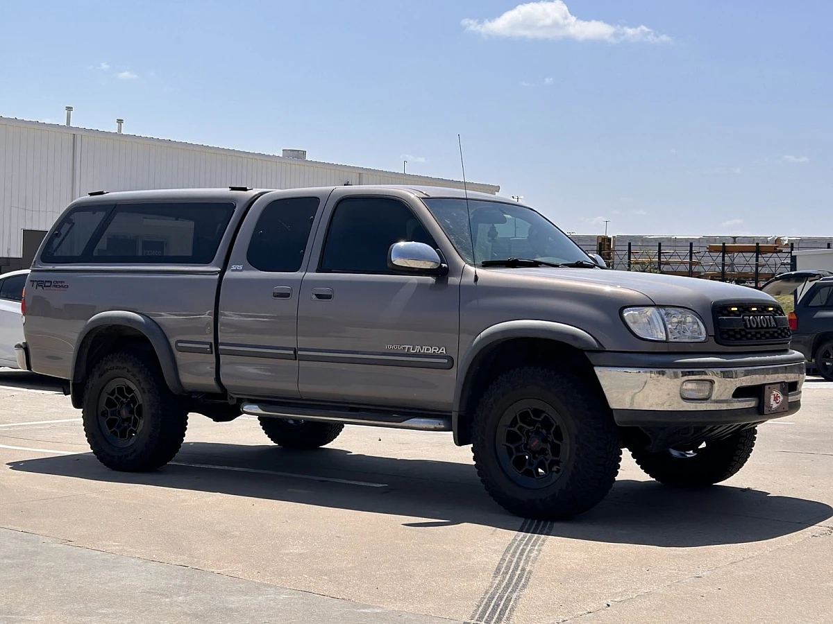 2007 Toyota Tundra with Replica Wheels 17" TRD Pro 309 Black Wheels