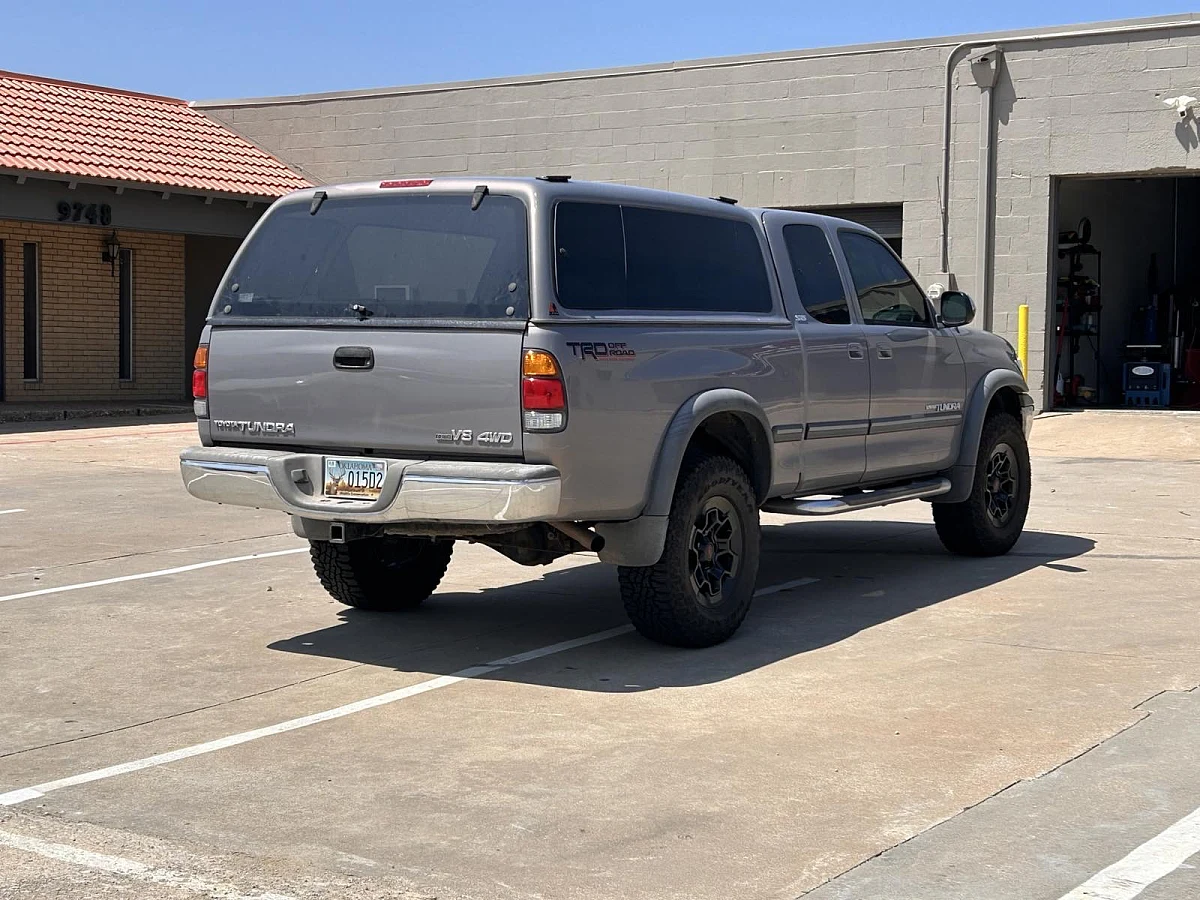 Replica Wheels 17" TRD Pro 309 Black Rim on 2007 Toyota Tundra