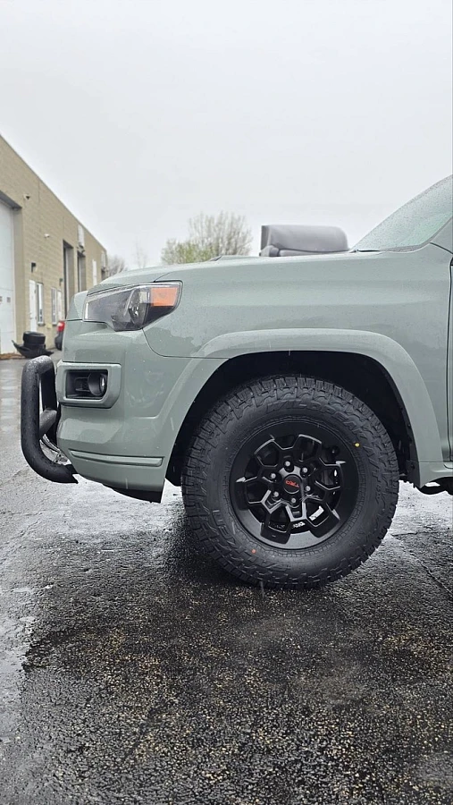 2021 Toyota 4Runner with Replica Wheels 17" TRD Pro 309 Black Wheels