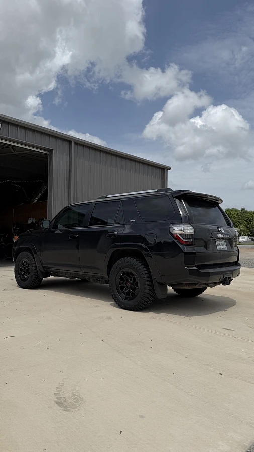 2022 Toyota 4Runner with Replica Wheels 17" TRD Pro 309 Black Wheels