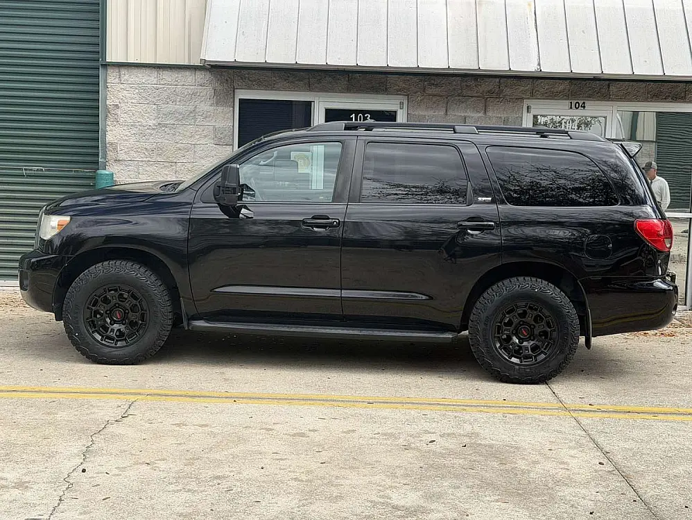 2012 Toyota Sequoia with Replica Wheels 18" TRD Pro 303 Black Wheels