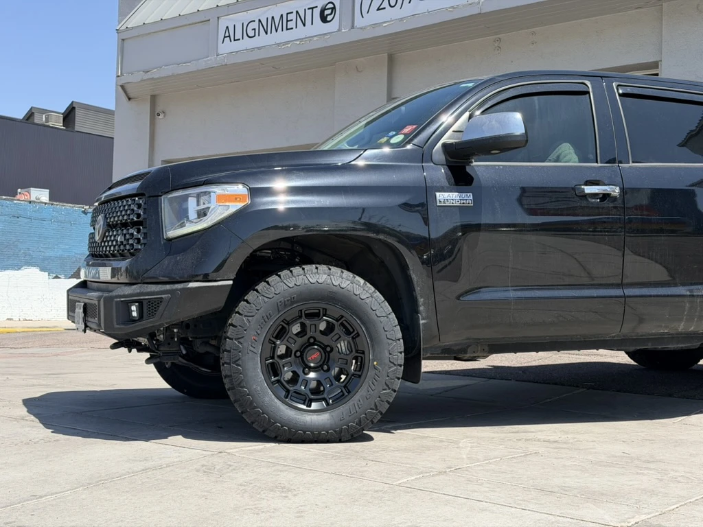 2023 Toyota Tundra with Black Replica Wheels 18" TRD Pro 303 Rims