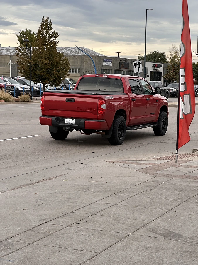 2023 Toyota Tundra with Replica Wheels 18" TRD Pro 303 Black Rims