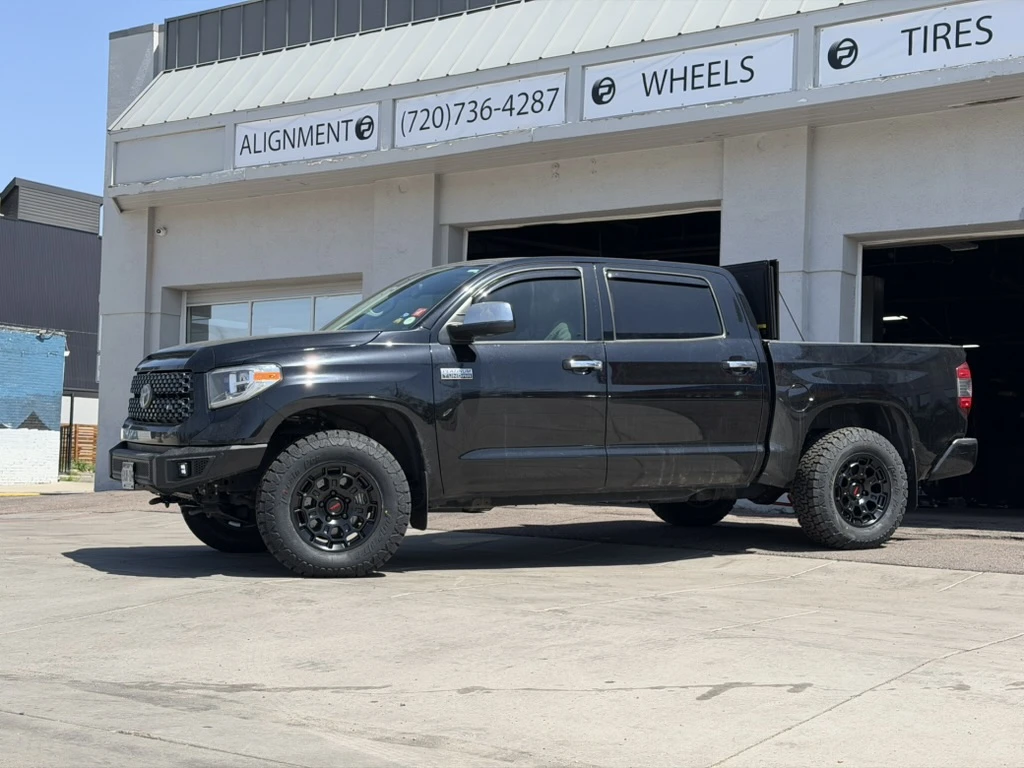 Black Replica Wheels 18" TRD Pro 303 Rim on 2023 Toyota Tundra