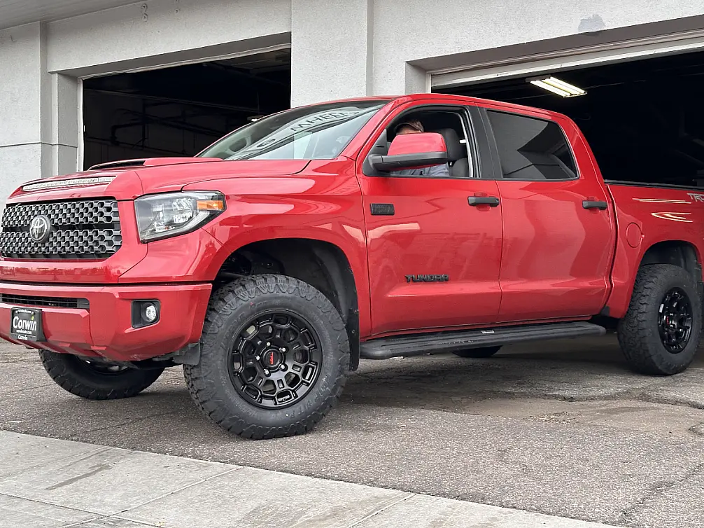 Replica Wheels 18" TRD Pro 303 Black on 2023 Toyota Tundra