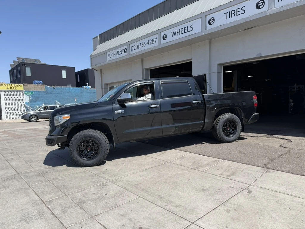 Replica Wheels Black 18" TRD Pro 303 Wheel on 2023 Toyota Tundra
