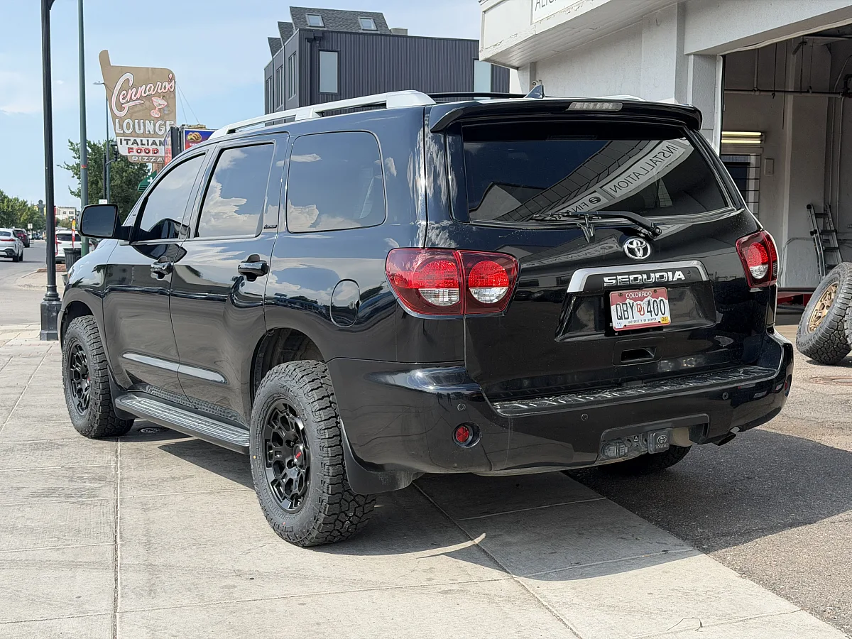 Replica Wheels 18" TRD Pro 303 Black Rim on 2020 Toyota Sequoia
