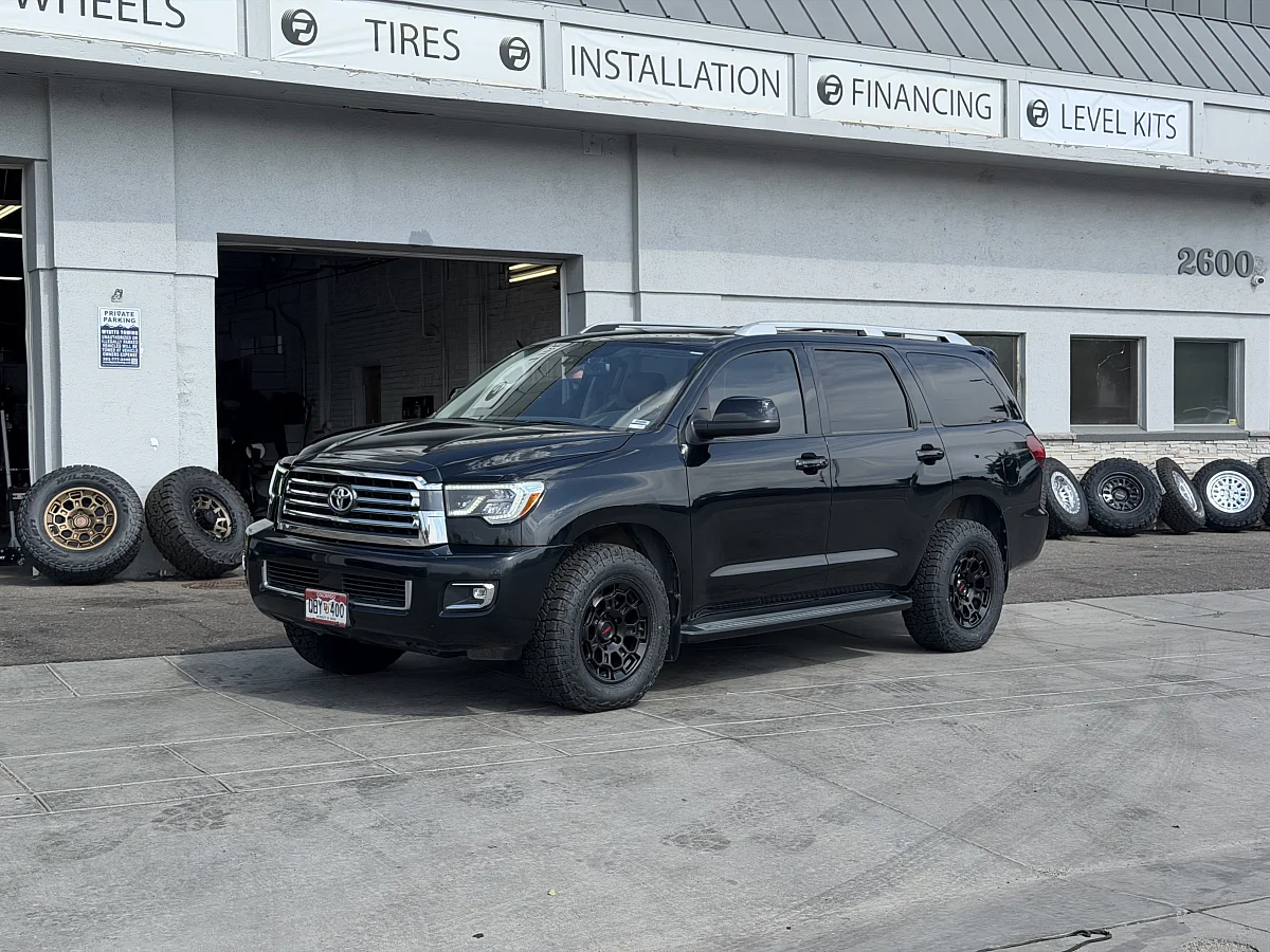 Replica Wheels Black 18" TRD Pro 303 Wheel on 2020 Toyota Sequoia