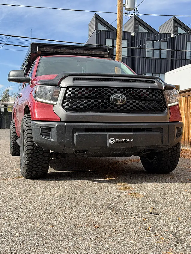 2021 Toyota Tundra Replica Wheels 18" TRD Pro 303 Black Custom Wheels