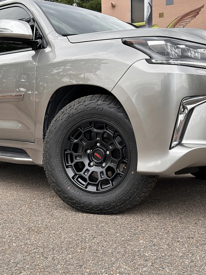 2022 Lexus GX with Black Replica Wheels 18" TRD Pro 303 Rims