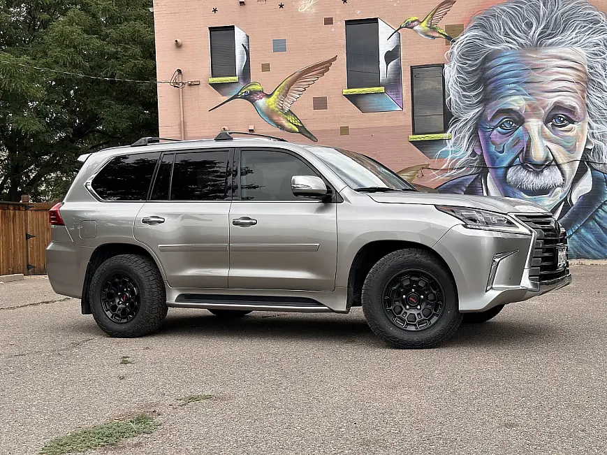 2022 Lexus GX Running Replica Wheels 18" TRD Pro 303 Black