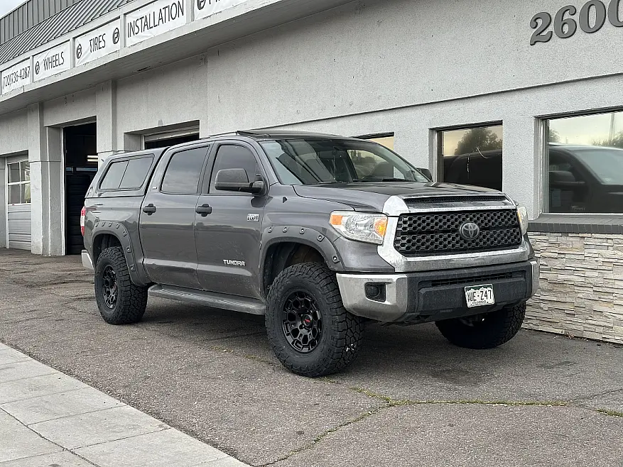 2022 Toyota Tundra with Replica Wheels 18" TRD Pro 303 Black Rims