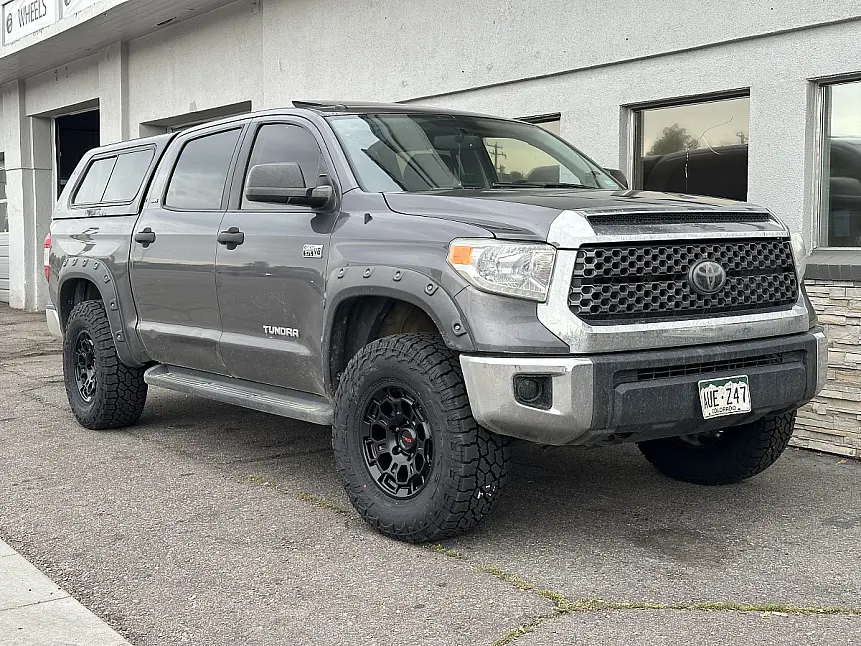 Replica Wheels Black 18" TRD Pro 303 Wheel on 2022 Toyota Tundra