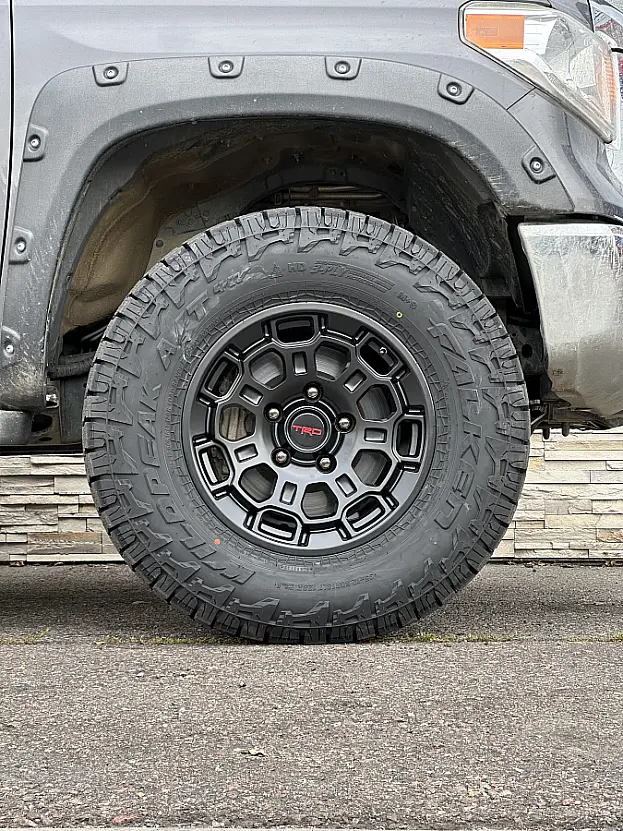 2022 Toyota Tundra Replica Wheels 18" TRD Pro 303 Black Wheel