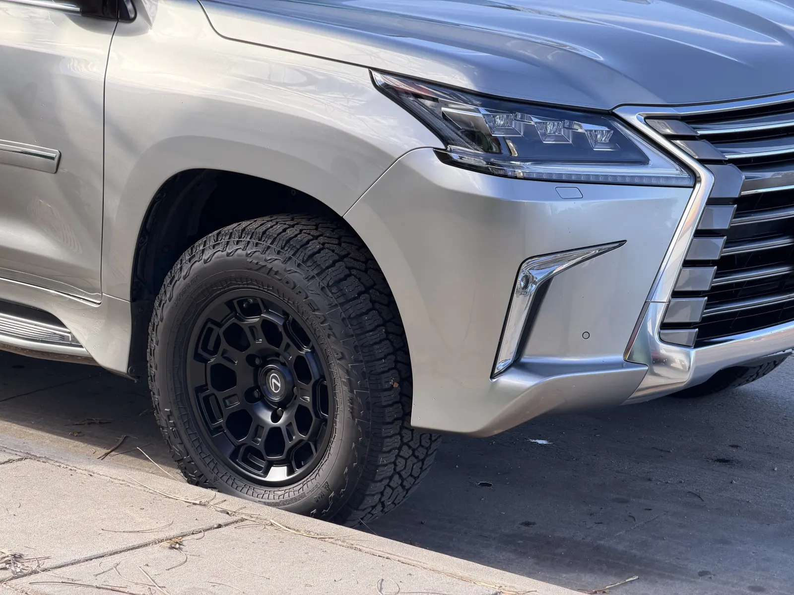2024 Lexus GX with Replica Wheels 18" TRD Pro 303 Black Wheels
