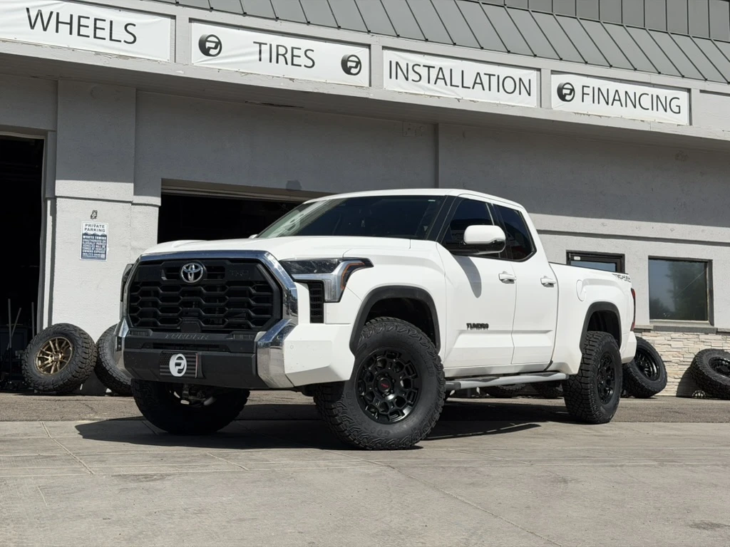 2024 Toyota Tundra with Black Replica Wheels 18" TRD Pro 303 Rims